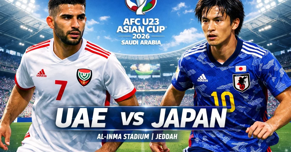 القنوات الناقلة لمباراة الامارات واليابان الآن في كأس آسيا للشباب