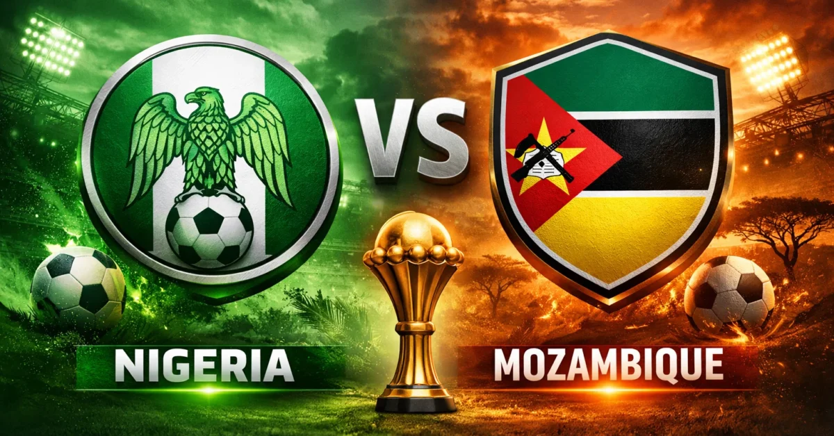 نتيجة مباراة نيجيريا وموزمبيق في الكان أمم أفريقيا