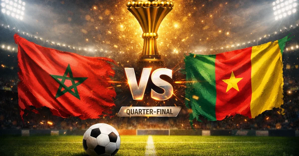 خسارة الكاميرون ضد المغرب.. نتيجة مباراة المغرب والكاميرون في دور الـ8 كأس أمم أفريقيا الكان