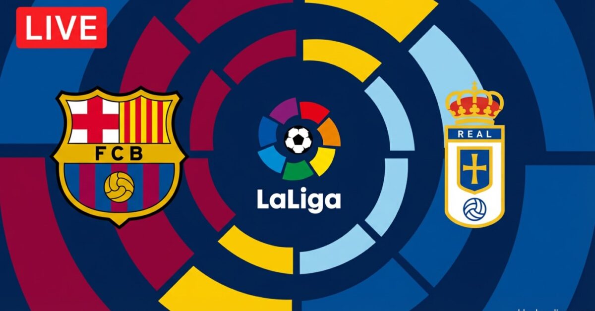 فوز برشلونة ضد ريال أوفييدو.. نتيجة مباراة برشلونة وريال اوفييدو في الدوري الاسباني