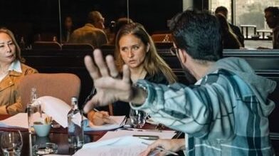 بوستر مسلسل نيللي كريم في رمضان 2026 على قد الحب