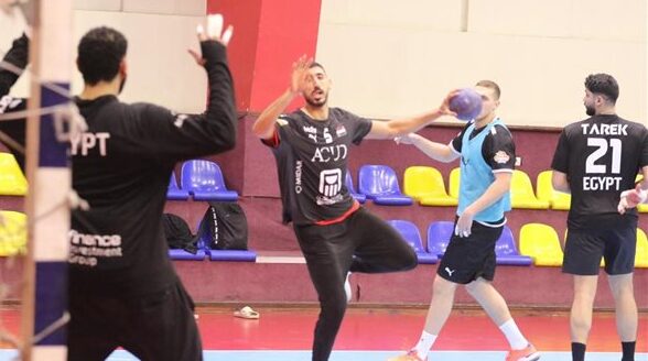 تدريب مكثف لمنتخب مصر لكرة اليد قبل بطولة إفريقيا في رواندا