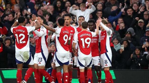 تشكيل أرسنال المتوقع أمام إنتر ميلان في دوري الأبطال