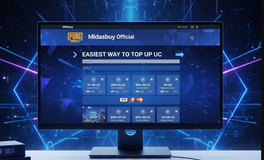 شحن شدات ببجي عبر Midasbuy الرسمي أسهل طريقة