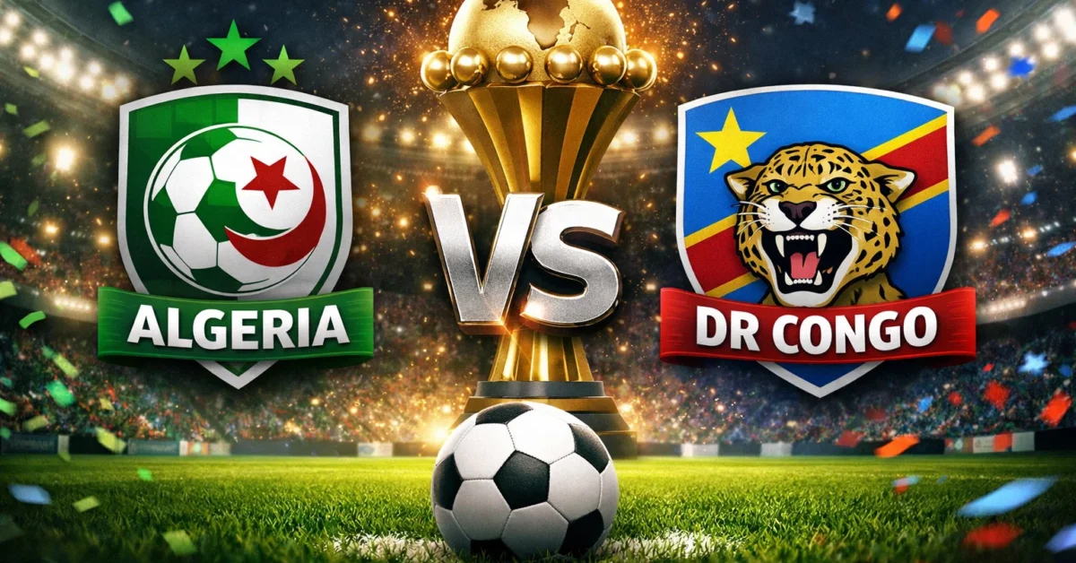 صعود منتخب الجزائر ضد الكونغو.. نتيجة مباراة الجزائر والكونغو الديمقراطية في دور الـ16 كأس أمم أفريقيا الكان