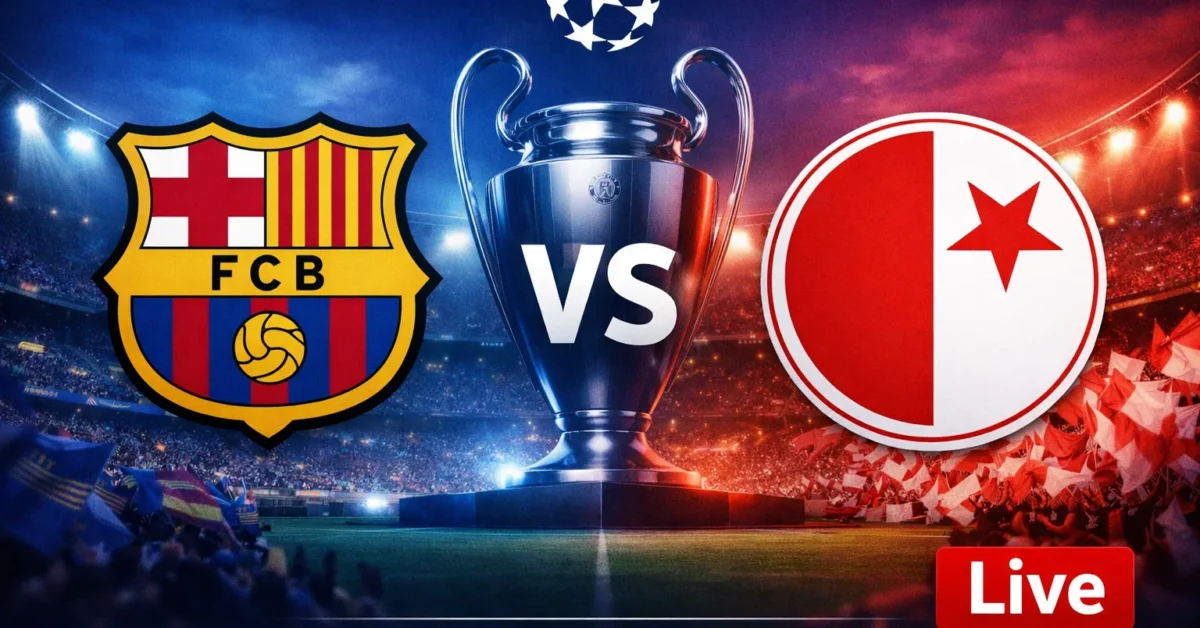 يلا شوت لعبة سلافيا براغ ضد برشلونة.. نتيجة مباراة برشلونة وسلافيا براج في دوري أبطال أوروبا