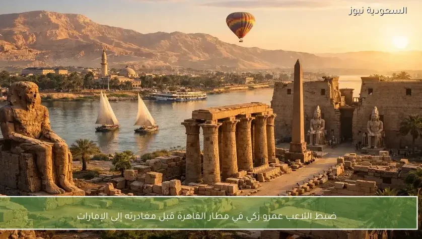 ضبط اللاعب عمرو زكي في مطار القاهرة قبل مغادرته إلى الإمارات