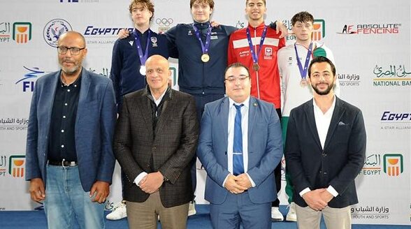 لاعب منتخب مصر للسلاح يحقق برونزية كأس العالم لسيف المبارزة إنجاز مهم