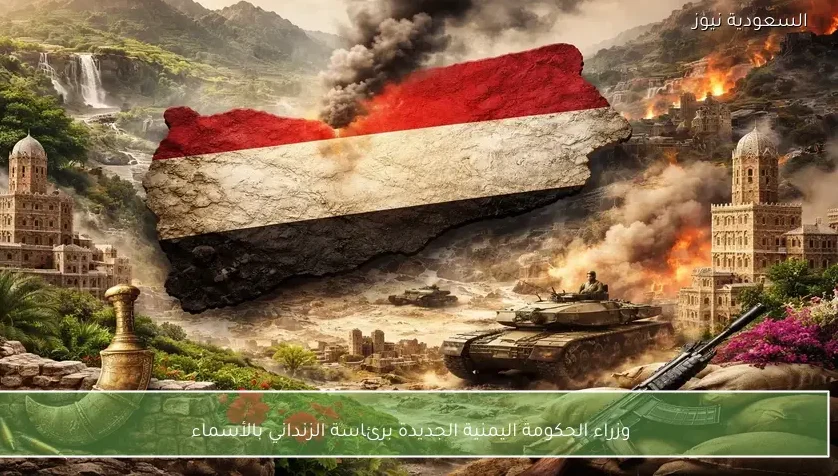 وزراء الحكومة اليمنية الجديدة برئاسة الزنداني بالأسماء